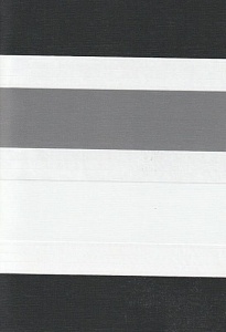 Закрытые рулонные шторы день-ночь Салерно, серый 2002 купить в Пушкино с доставкой